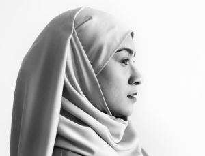 Portrait of a Muslim woman